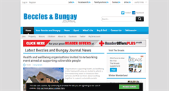 Desktop Screenshot of becclesandbungayjournal.co.uk