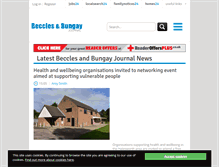 Tablet Screenshot of becclesandbungayjournal.co.uk